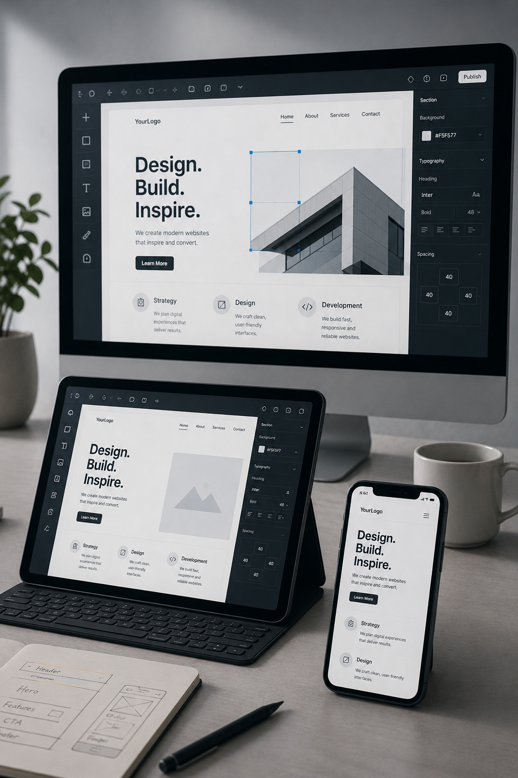 Webdesign Vorschau